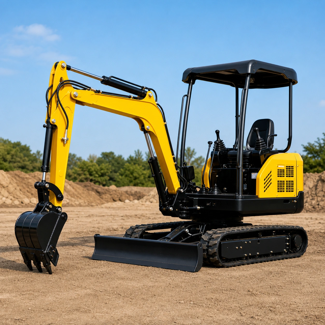 Mini Excavator Size Guide: How to Choose 1 Ton, 1.8 Ton, 2.5 Ton, or 3.5 Ton for US & EU Jobsites