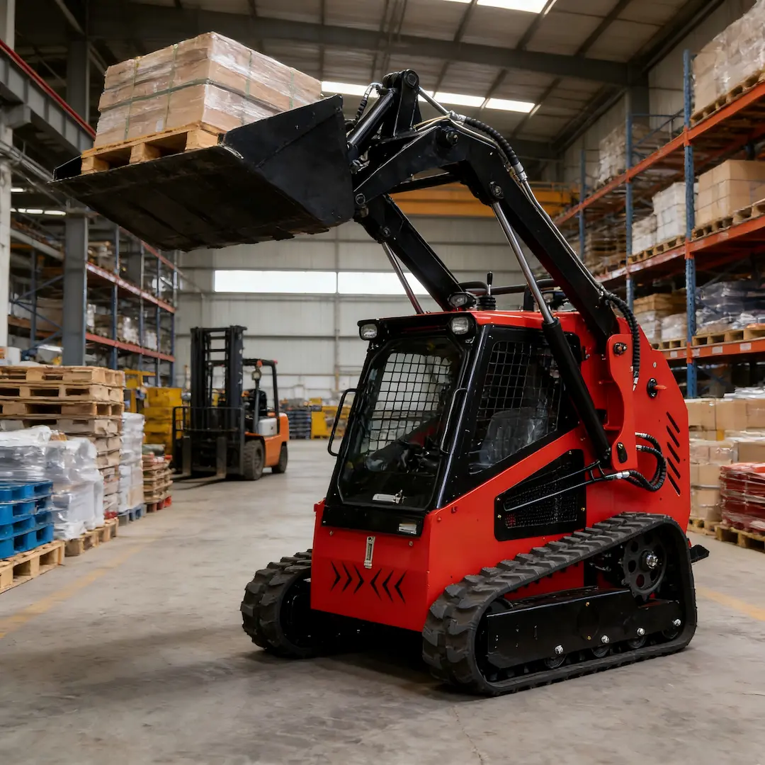 wheel loader MES382 for construction projects